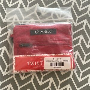 ChiaoGoo Red Knitting Organizer